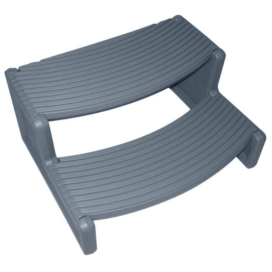 Confer Plastics Handi-Step Spa Steps, Charcoal Gray | HS2-CG