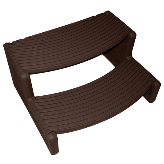 Confer Plastics Handi-Step Spa Steps, Espresso | HS2-E