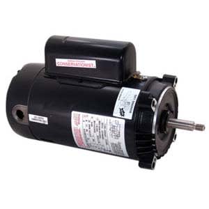 Century Pool Pump Motor, Threaded Shaft, 1HP 230V 56J | STS1102RV1