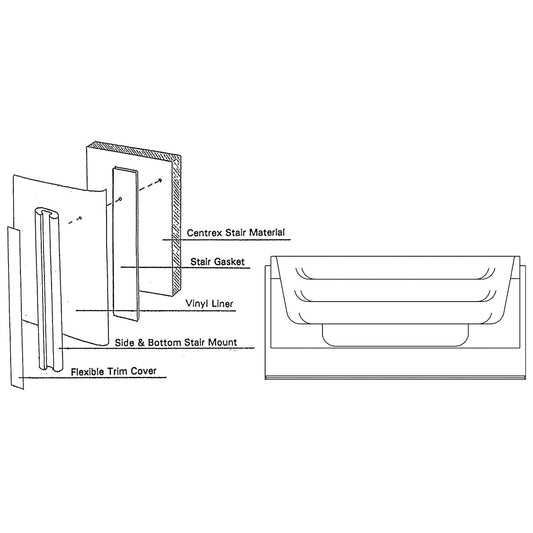 Cardinal Stair Trim Cap | H3-6037