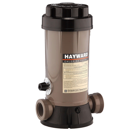 Hayward Automatic Chlorinator, In-Line, 1.5" FIP, 9 lb Capacity | CL200EF