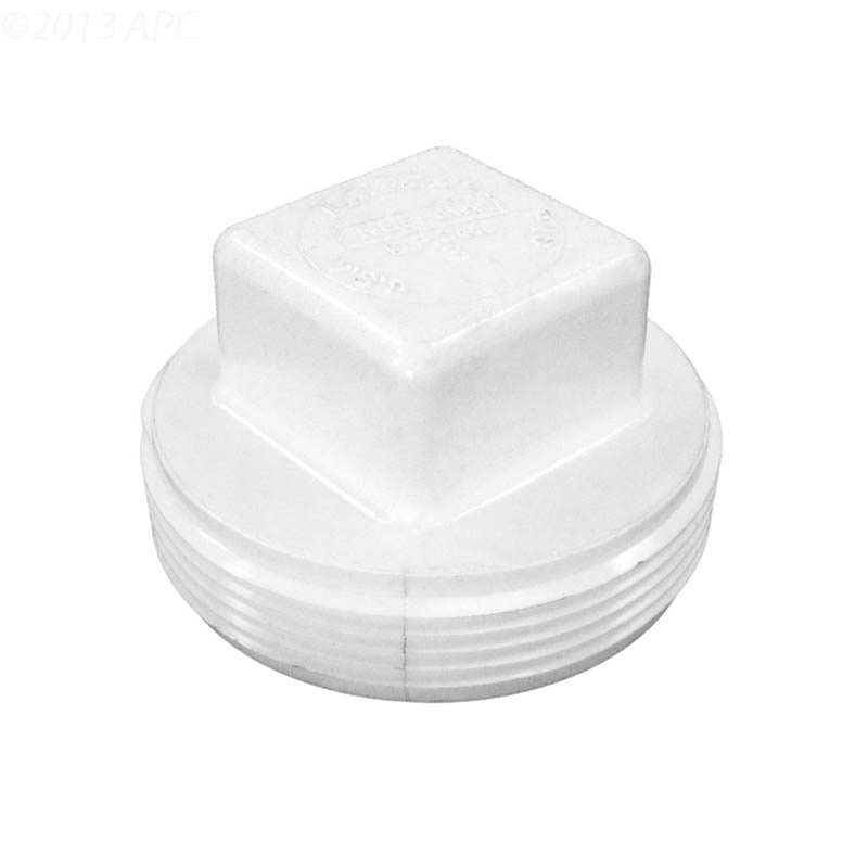 2" CLEANOUT PLUG RAISED NUT