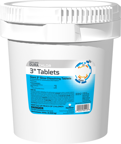 Haviland Durachlor 3" tablets 10 lbs.