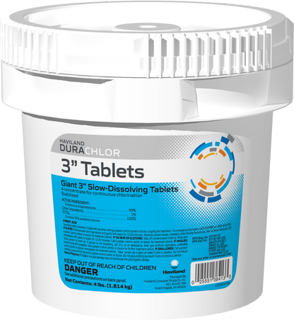 Haviland Durachlor 3" tablets 10 lbs.