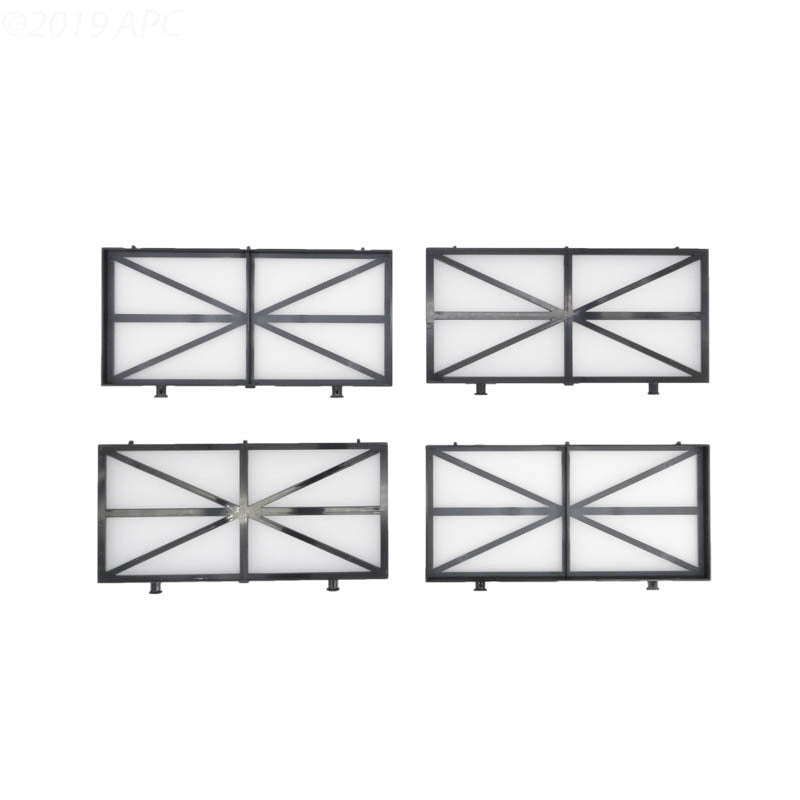 SPRING CARTRIDGE FILTER PANELS 4/PK