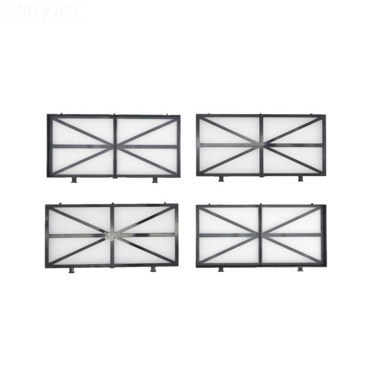 SPRING CARTRIDGE FILTER PANELS 4/PK