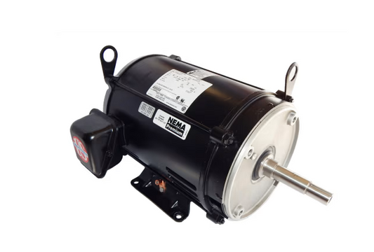 US Motors Pentair EQ Replacement Motor, 5HP 208-230/460V | EEQK500