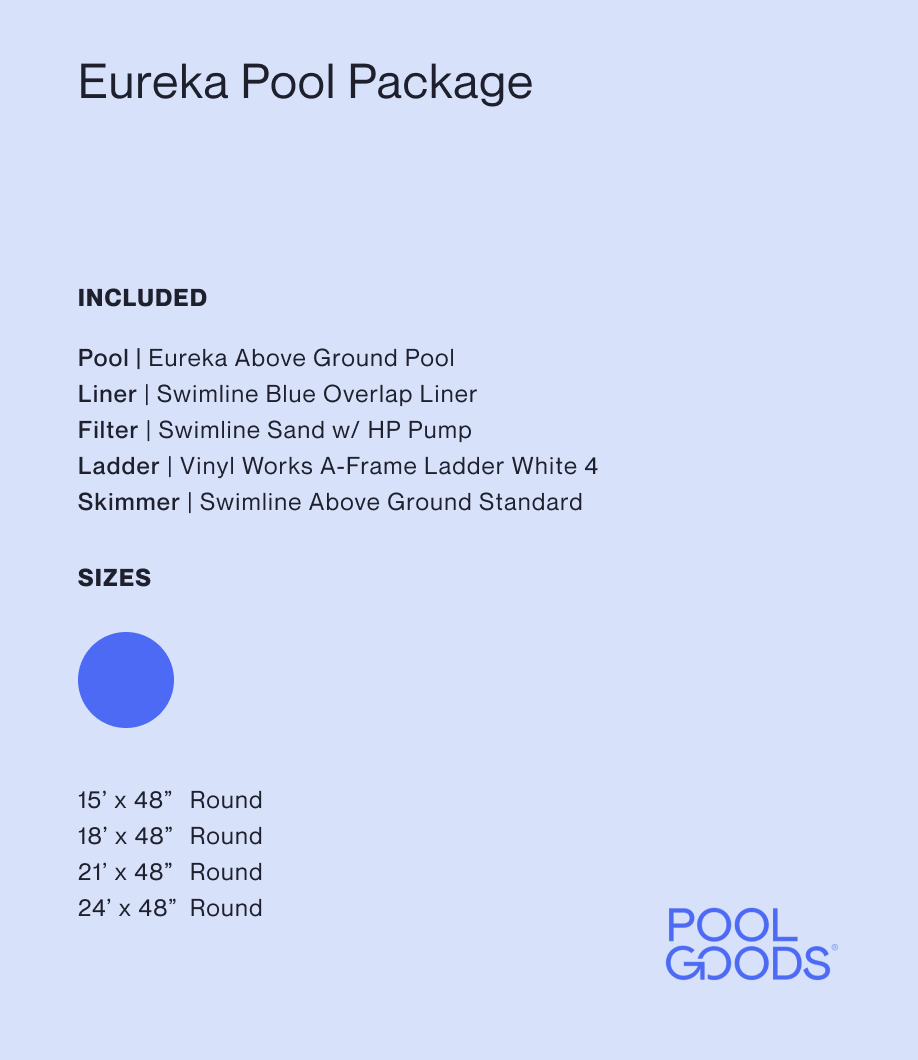 Eureka Pool Package - HS2448ECHO