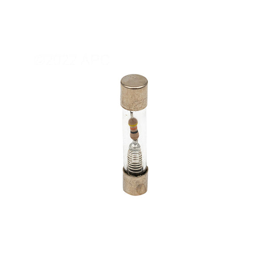 FUSE, 250V 1 AMP, COLOR W