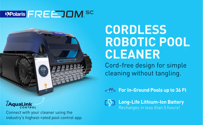 Polaris FREEDOM SC Cordless Robotic Pool Cleaner