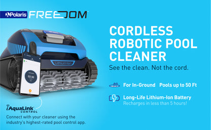 Polaris FREEDOM Cordless Robotic Cleaner