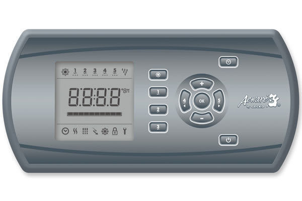 Gecko IN.K600 Topside Panel Static LCD Interface | 0607-008064