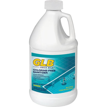 GLB Aqua Silk Chlorine-Free Sanitizer Bottle | 64 OZ | 71269