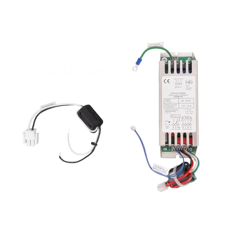 BALLAST WITH CABLE HARNESSES