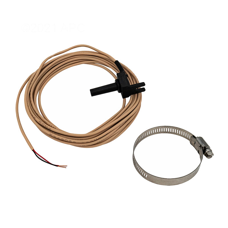 KIT-TEMPERATURE SENSOR,10K THERM,15FT CABLE,CLAM
