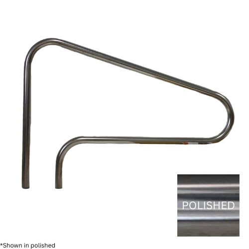 Global Classic 3 Bend Handrail Polished .049 | GPP-RL-C49-3BND-SS