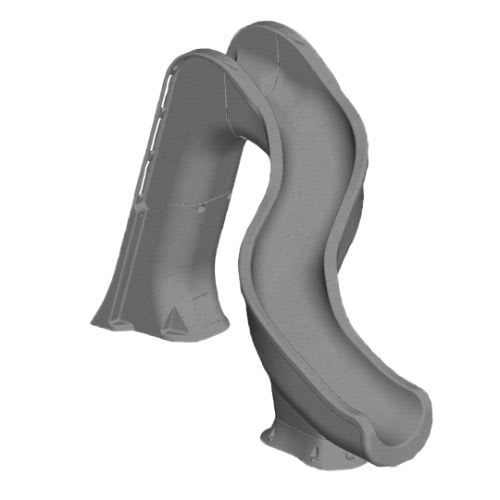 Global RipTide Slide Right Turn Gray | GPPSRT-GREY-R