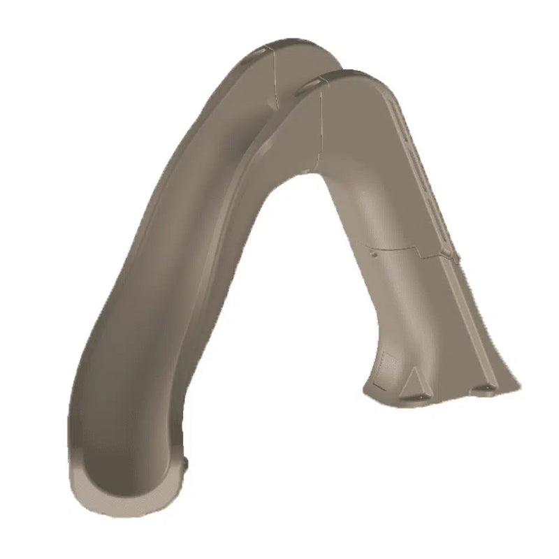Global Tidal Wave Slide Left Turn Sand | GPPSTW-SAND-L