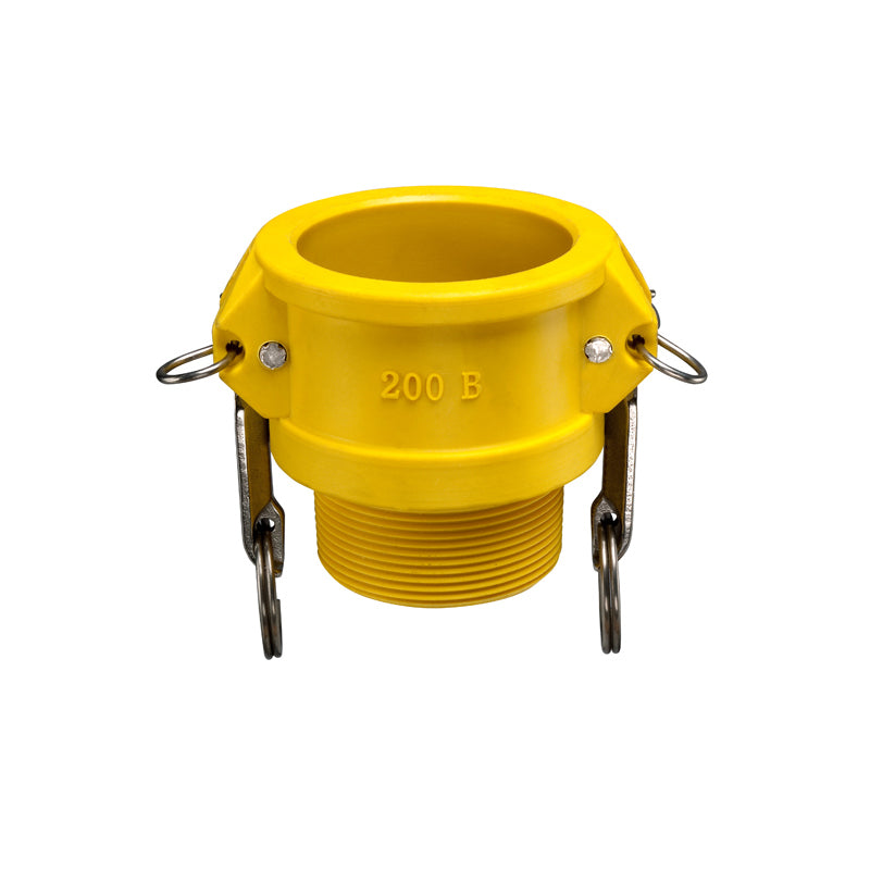 2" QUICK COUPLING FEMALE COUPLER x MPT NYLON GLASS REINFORCED