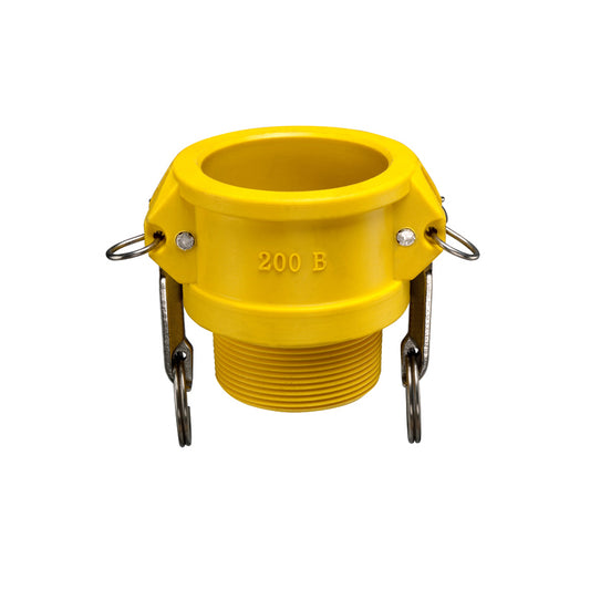 3" QUICK COUPLING FEMALE COUPLER x MPT NYLON GLASS REINFORCED