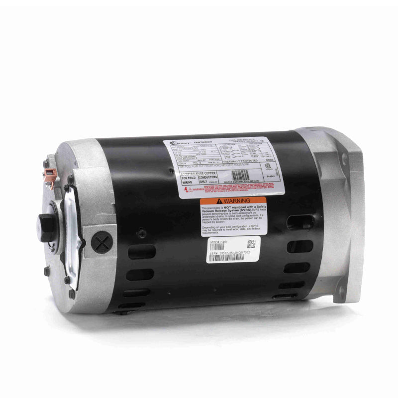 2 HP SQ FLANGE FULL MOTOR 1.90 SF 3 PHASE 56 FRAME