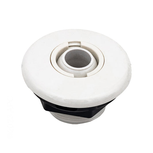 MICRO FITTING W/EYEBALL WHITE