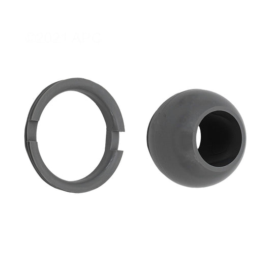 EYEBALL & RETAINING RING, GRAY