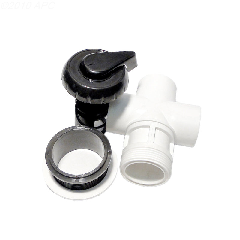 3 WAY HYDROFLOW VALVE 1" BLACK