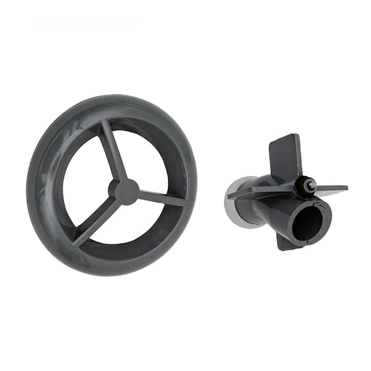 MICROSSAGE GRILL & FLOWPATH ASSY GRAY