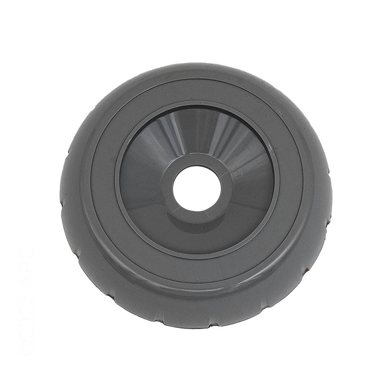COVER NOTCHED GRAY 2"