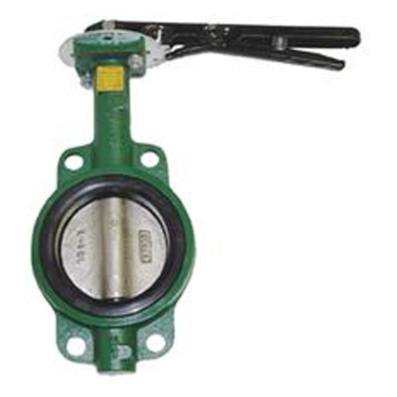 4" CAST IRON BUTTERFLY VALVE