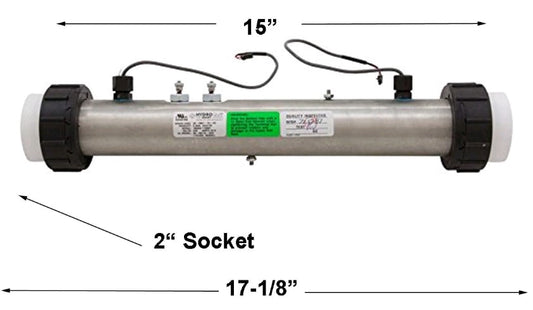 Hydro-Quip Lite Leader Heater Assembly 5.5Kw w/ Sensors | 26-58083-K