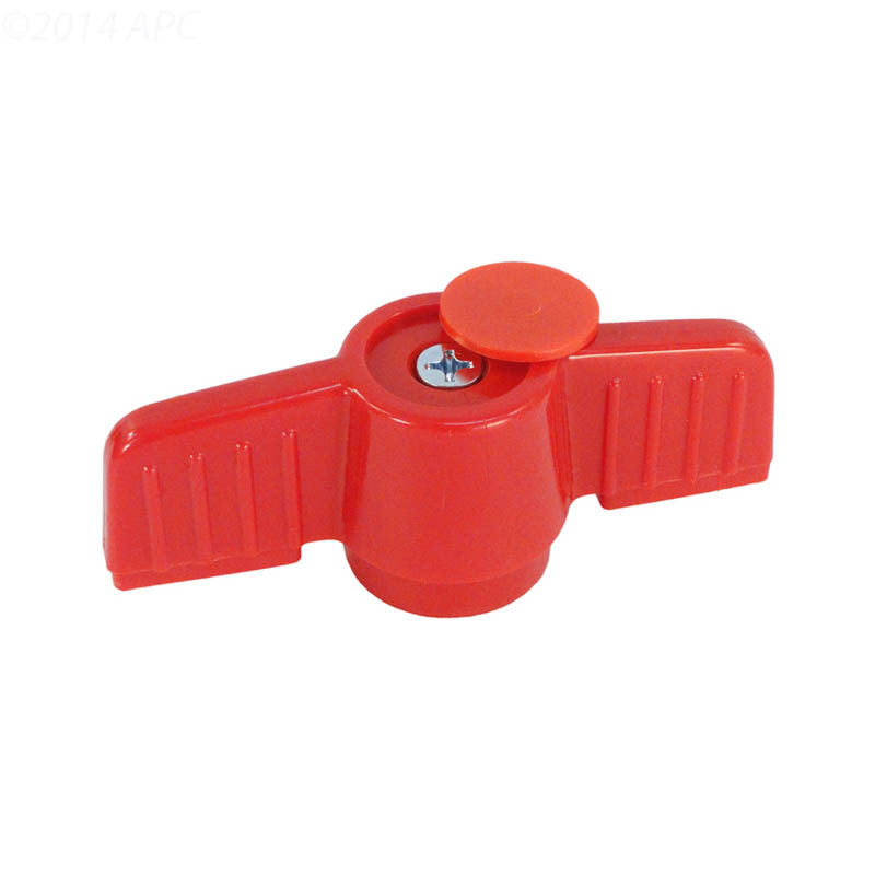 PVC RED HANDLE FOR 1.5"HMIP