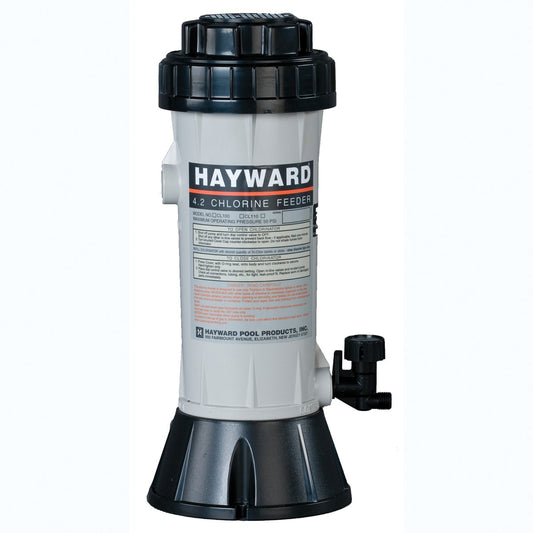 Hayward Automatic A/G Pool Chlorinator, In-Line, 1.5" FIP, 4.2 lb Capacity | CL110ABG