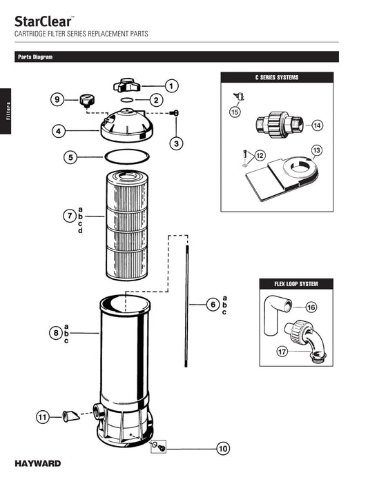 Hayward Star-Clear C500 Tie Rod | CX500Z2S