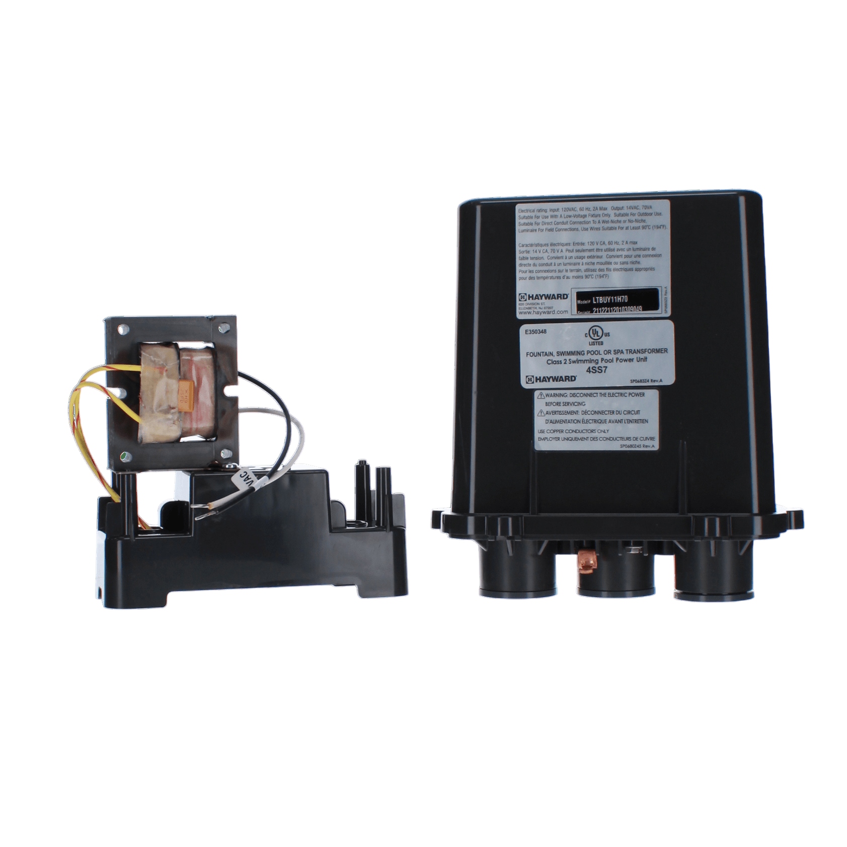 Hayward 70W Transformer & Junction Box | LTBUY11H70 – Pool Goods
