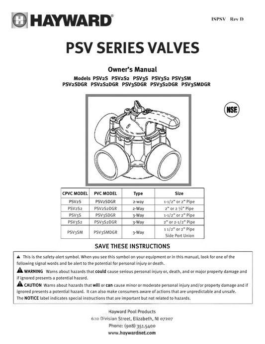 Hayward PSXVCA Handle/Index Kit for PSV Diverter Valve | PSXVCA