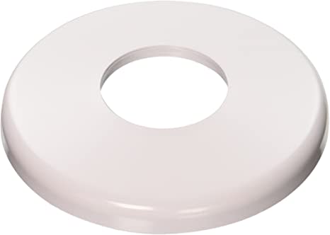 Hayward Round Escutcheon Plate, Plastic, White | SP1041