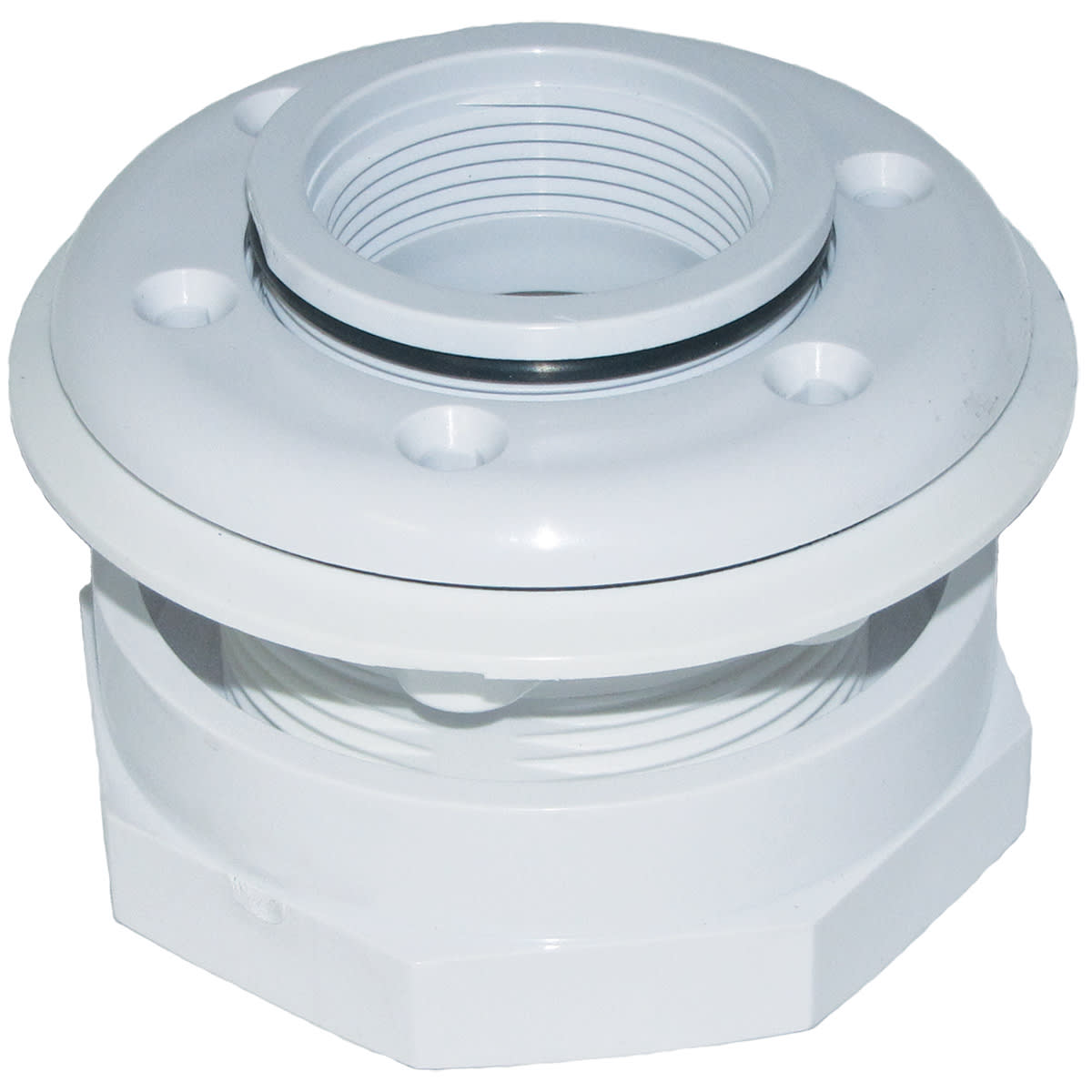Hayward 2" Inlet Fitting for Liner Pools w/ Face Plate | SP1408S2