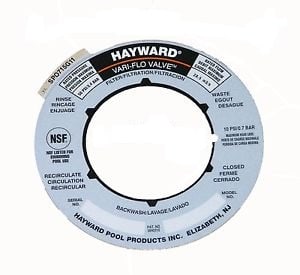 Hayward Label Plate | SPX0715G