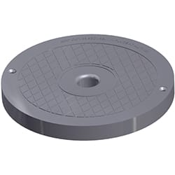 Hayward Skimmer Round Cover, Dark Gray | SPX1084RDGR