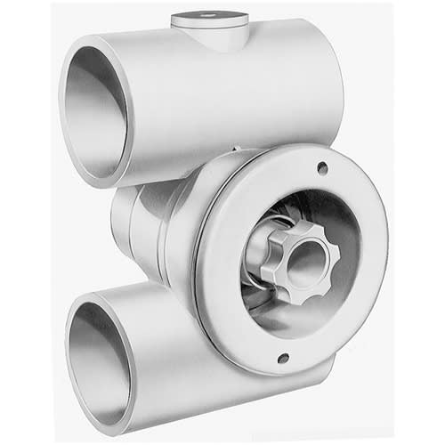 Hayward Bulkhead Fitting w/ Gasket, Gray | SPX1434EGRAY