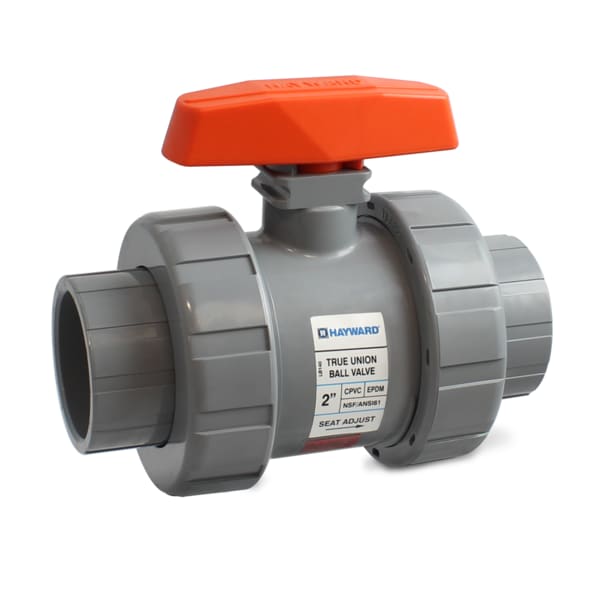 Hayward 2" PVC Ball Valve Union Socket/FNPT | TB1200STE