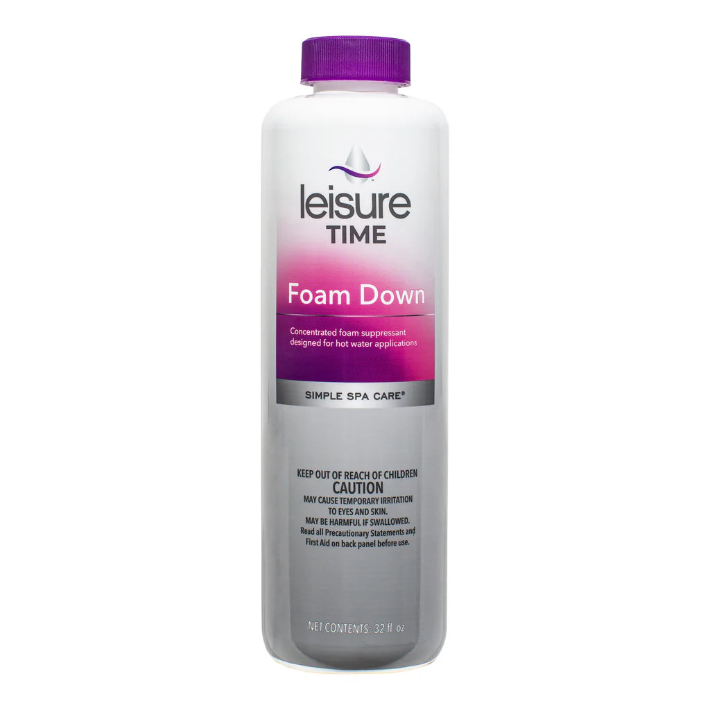 Leisure Time Spa Foam Down, 32 oz Bottle | LZAHQ