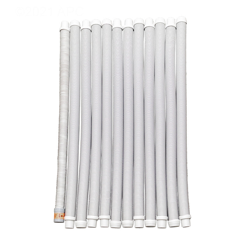 Hayward Suction Cleaner Hose, Light Gray, 10/Pack | HSLCHK120GR