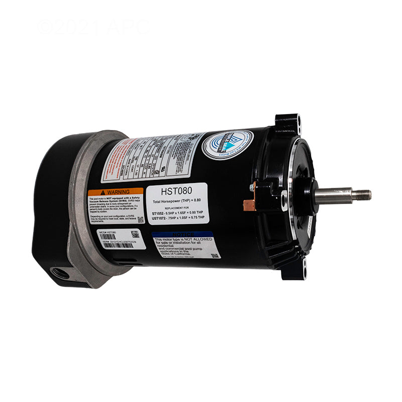 Century Centurion Pro Pool Pump Motor Square Flange 1.65 THP 1-Speed 115/230V 48Y Frame | HSQ165