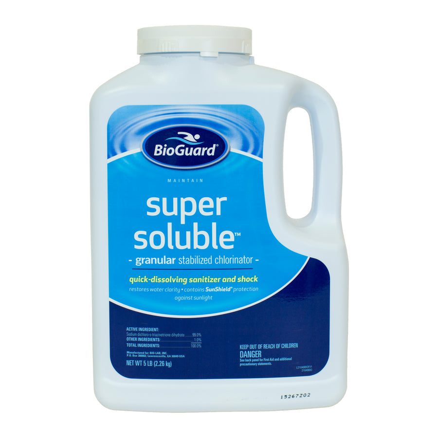 BioGuard Super Soluble, 5 LB | 21049BIO – Pool Goods