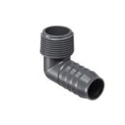 PVC Elbow 1-1/2 in. x 1-1/2 in. Insert x MIPT Hex | 1413015H