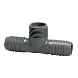 Spears 1-1/2" PVC Combination Insert Tee, Gray | 1403-015