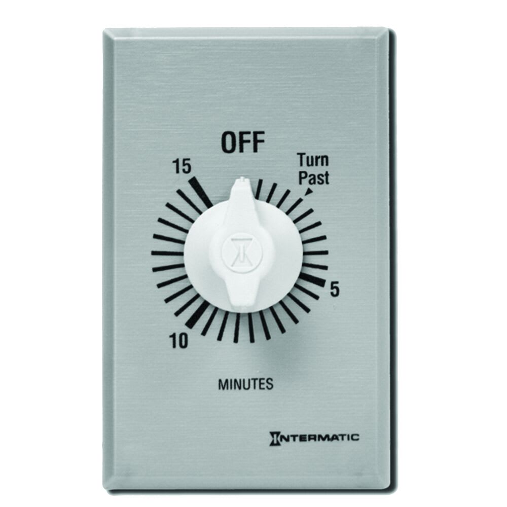 Intermatic Spring Loaded Timer 15 Minute Intermatic Wound Timer 15 Min, 125-277 VAC | FF15MC